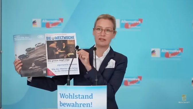 «Impf-Lüge» bewegt Deutschland: AfD-Chefin Alice Weidel spricht vom  «grössten Medizin-Skandal»