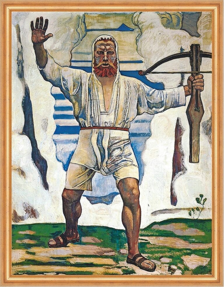 Bild: «Wilhelm Tell» von Ferdinand Hodler, 1910