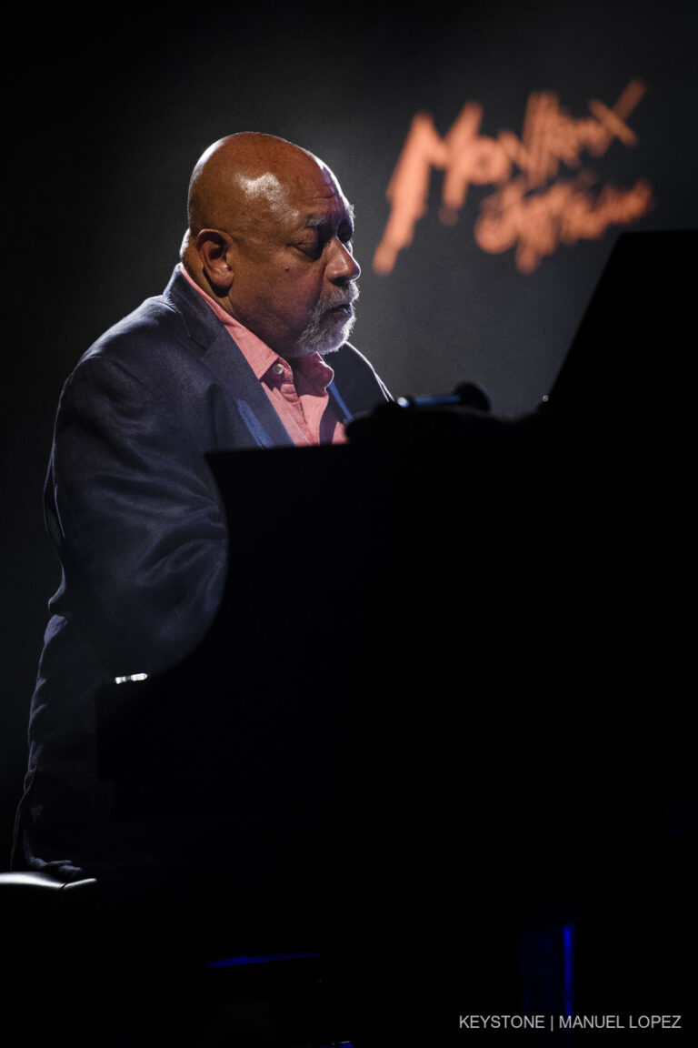 Kenny Barron, piano performs on stage of the Montreux Jazz Club during the 50th Montreux Jazz Festival, in Montreux, Switzerland, Tuesday, July 12, 2016. (KEYSTONE/Manuel Lopez)