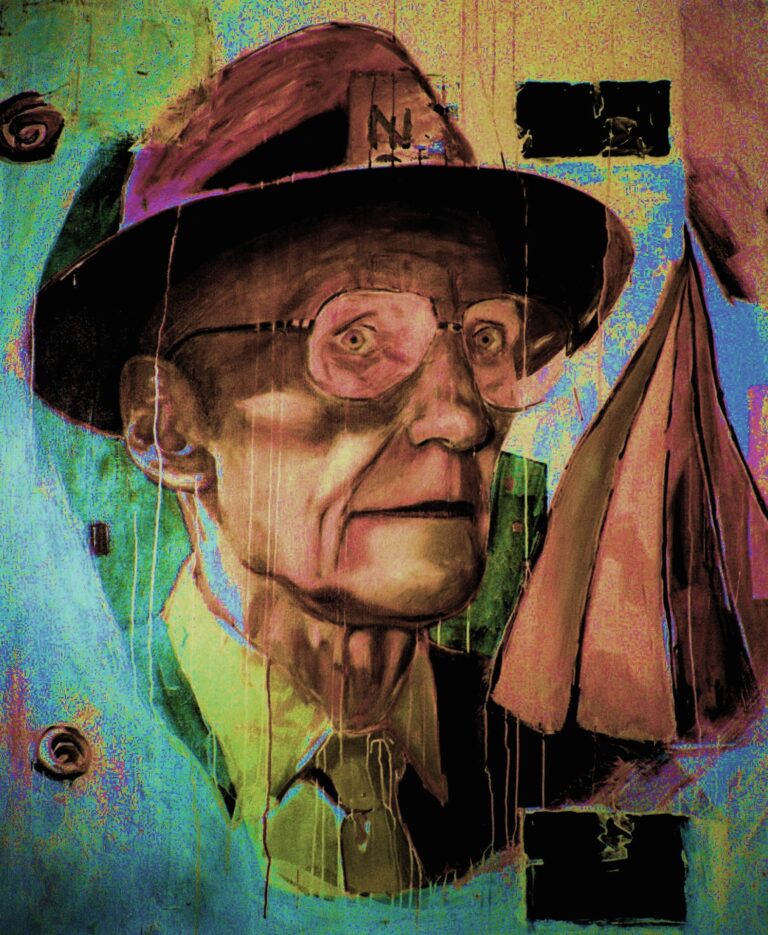 («William S. Burroughs» von Christiaan Tonnis (1999) / Wikimedia Commons)