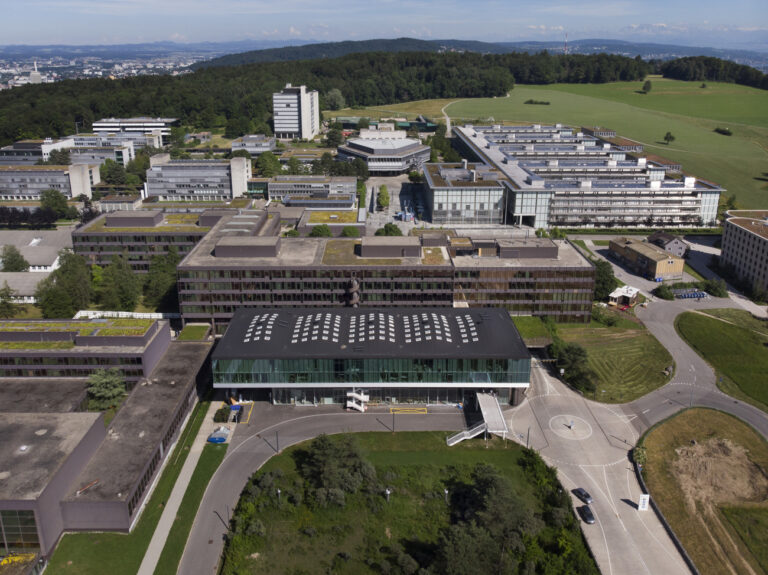 Overview of the ETH Zurich Hoenggerberg campus in Zurich, Switzerland, on June 25, 2019. (KEYSTONE/Christian Beutler)

Uebersicht vom Campus der ETH Zuerich Hoenggerberg, am 25. Juni 2019 in Zuerich. (KEYSTONE/Christian Beutler)