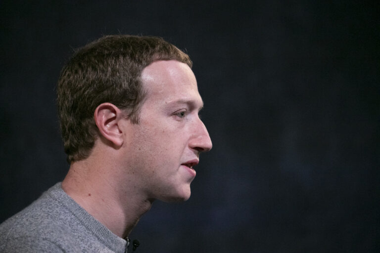 Facebook CEO Mark Zuckerberg speaks about 