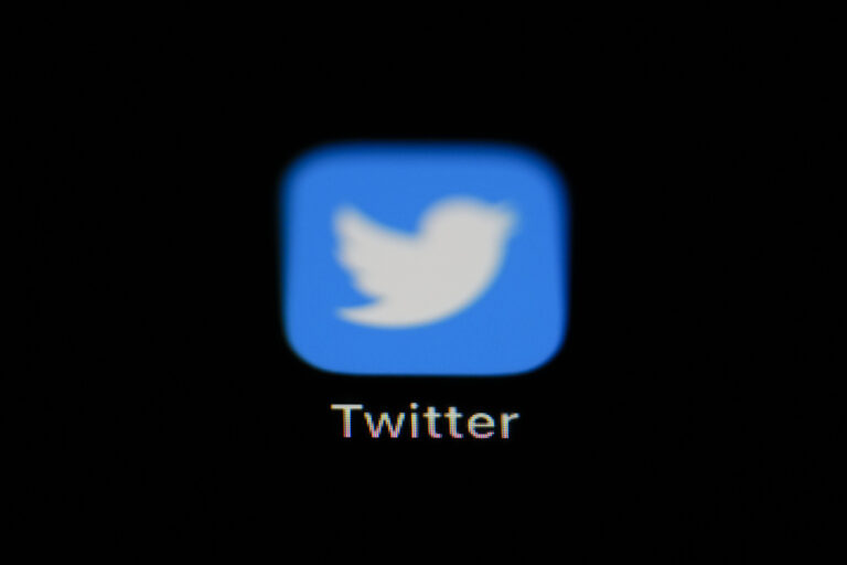 The Twitter app icon is seen on a smartphone, Tuesday, Feb. 28, 2023, in Marple Township, Pa. (AP Photo/Matt Slocum)