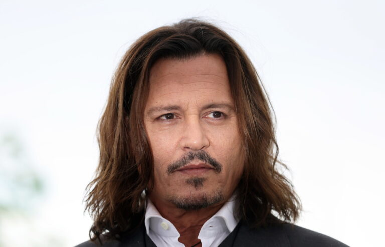epa10633693 US actor Johnny Depp attends the photocall for 'Jeanne du Barry' during the 76th annual Cannes Film Festival, in Cannes, France, 17 May 2023. The festival runs from 16 to 27 May. EPA/MOHAMMED BADRA