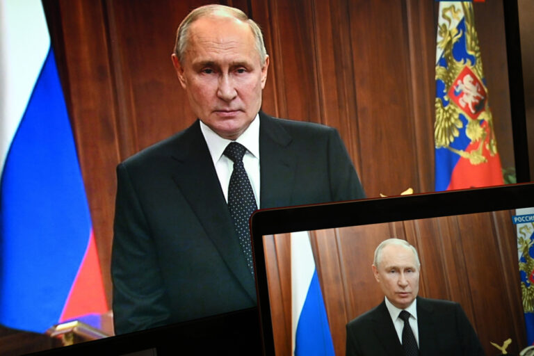 Russlands Präsident Putin ruft Anti-Terror-Notstand aus: «Als Präsident Russlands und Oberbefehlshaber werde ich als Bürger Russlands alles tun, um das Land zu verteidigen»
