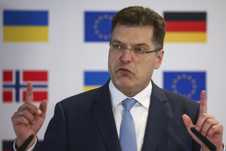 epa11216622 Ukraine's Ambassador to Germany Oleksii Makeiev speaks during a media event on the occasion of the transfer of over 1,000 patients from Ukraine in Cologne, Germany, 12 March 2024. Since March 2022, seriously injured and seriously ill patients have been transferred to Germany in connection with the war. The transfer is part of Germany's Ukraine aid programme with the aim of relieving the burden on the Ukrainian healthcare system. EPA/CHRISTOPHER NEUNDORF
