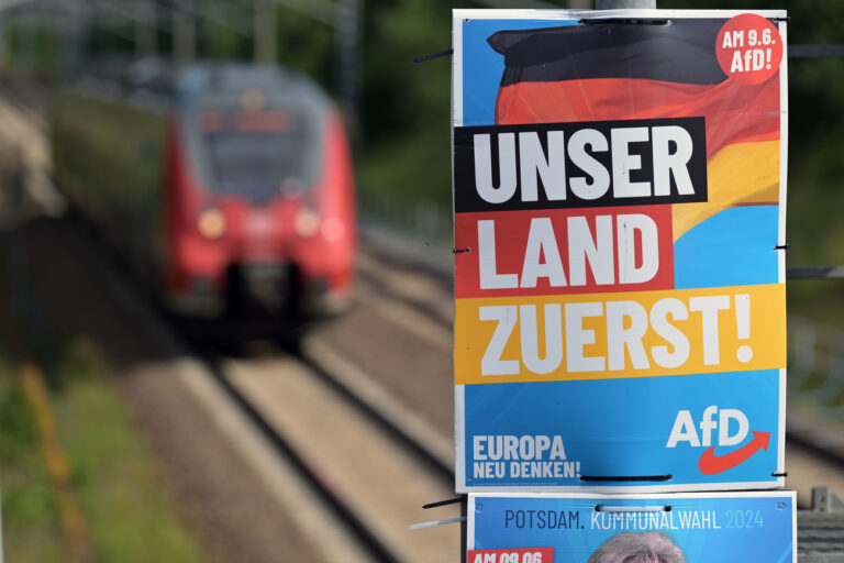 Europa-Wahl: In Ostdeutschland ist die AfD klar stärkste Kraft. Die oppositionelle Volkspartei erzielte in allen neuen Bundesländern rund 30 Prozent
