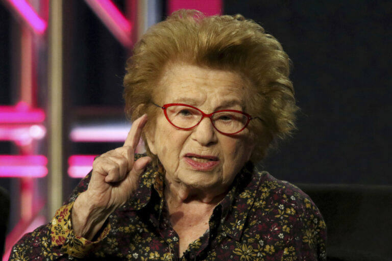 FILE - Dr. Ruth Westheimer participates in the 