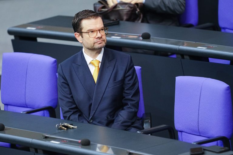 13.09.2024, Berlin: Marco Buschmann (FDP), Bundesminister der Justiz, nimmt an den Haushaltsberatungen im Bundestag teil. Foto: Kay Nietfeld/dpa +++ dpa-Bildfunk +++ (KEYSTONE/DPA/Kay Nietfeld)