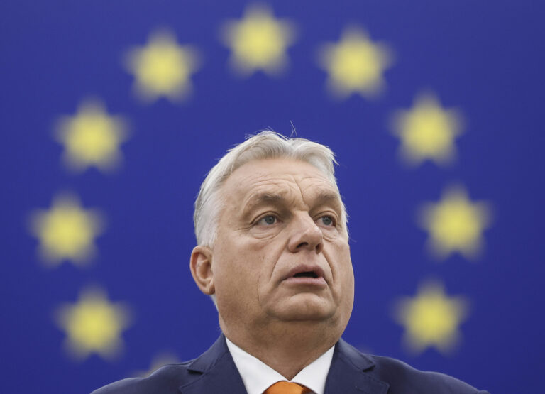 «Das Wichtigste ist, dass sich unsere Union verändern muss»: So redete der ungarische Ministerpräsident Viktor Orbán dem Europäischen Parlament ins Gewissen