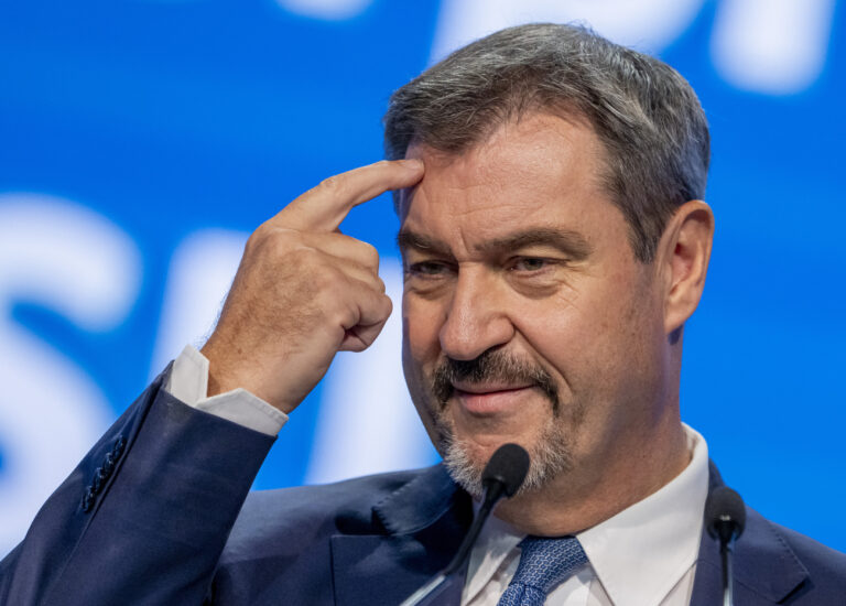 «Best of Söder»: Am CSU-Parteitag lieferte Markus Söder einen verbalen Hammer nach dem anderen. Dass er nicht Kanzlerkandidat ist, scheint seine Angriffslust nicht zu schmälern