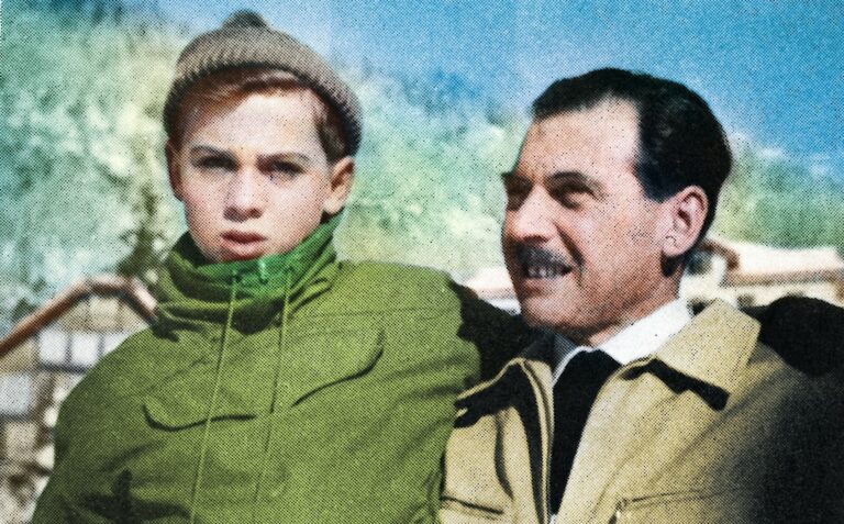 Bild: aus dem Buch Mengele - The Complete Story, Gerald L. Posner and John Ware, Coloration: Marina Amaral
