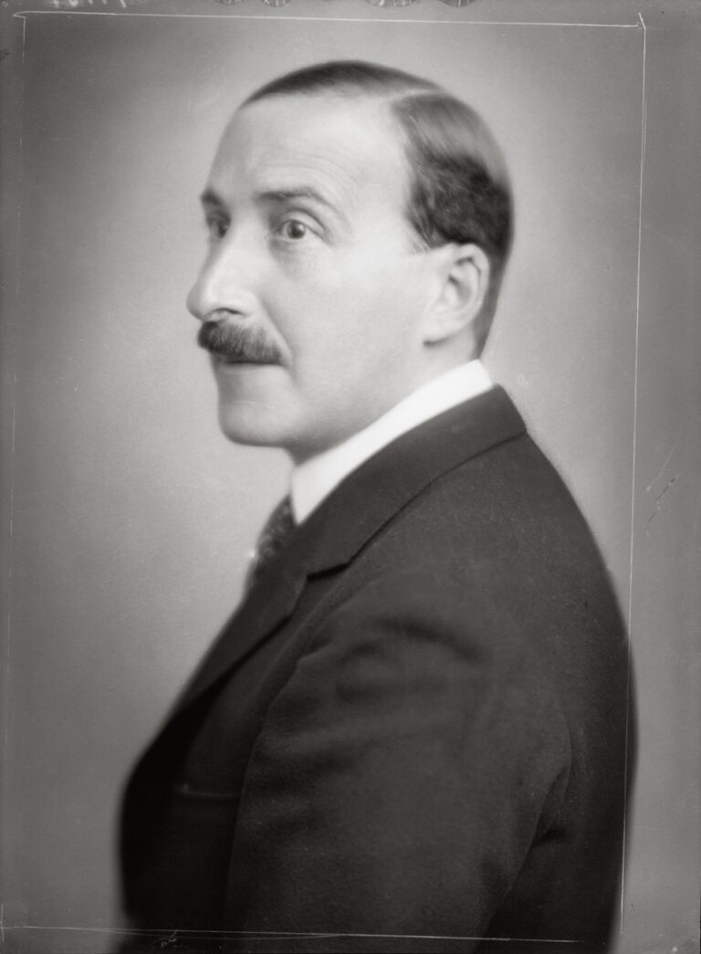 Der österreichische Schriftsteller Stefan Zweig. Photographie.1925. The Austrian writer Stefan Zweig. Photograph.1925.  (KEYSTONE/IMAGNO/Franz Xaver Setzer)