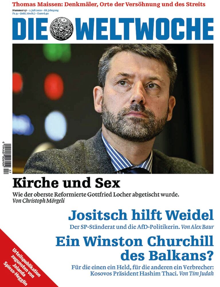 Bild: Cover Weltwoche Nr. 27/20