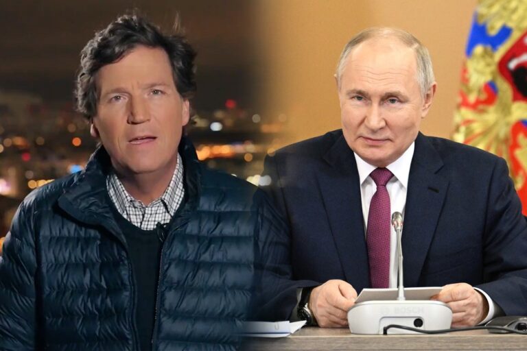 «Ein Tabubruch», «in Moskau hofiert», «kaum konfrontativ»: Wenn ein Journalist seine Arbeit macht, geht das für viele westliche Medien zu weit. Tucker Carlson interviewt Wladimir Putin. Ohne das Resultat zu kennen, macht ihn das schon verdächtig
