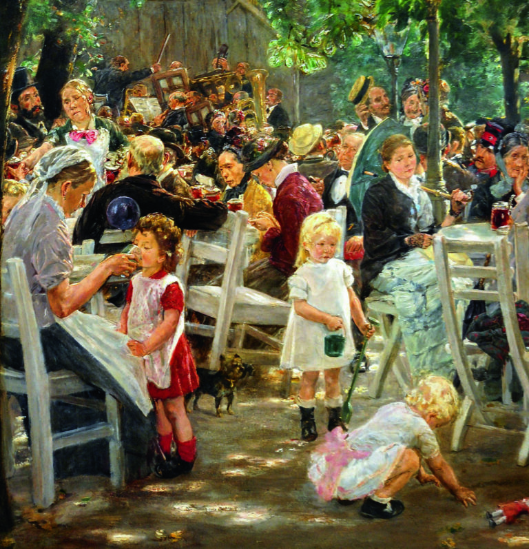 PAGF7M Liebermann  Max - Munich Beer Garden 2 (Detail)