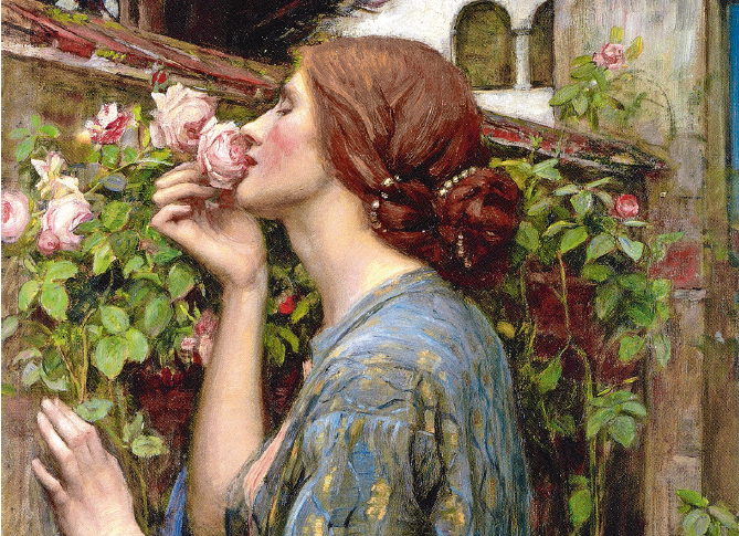 Bild: John William Waterhouse, «The Soul of the Rose», 1908. (Art Renewal Center / Wikimedia Commons)