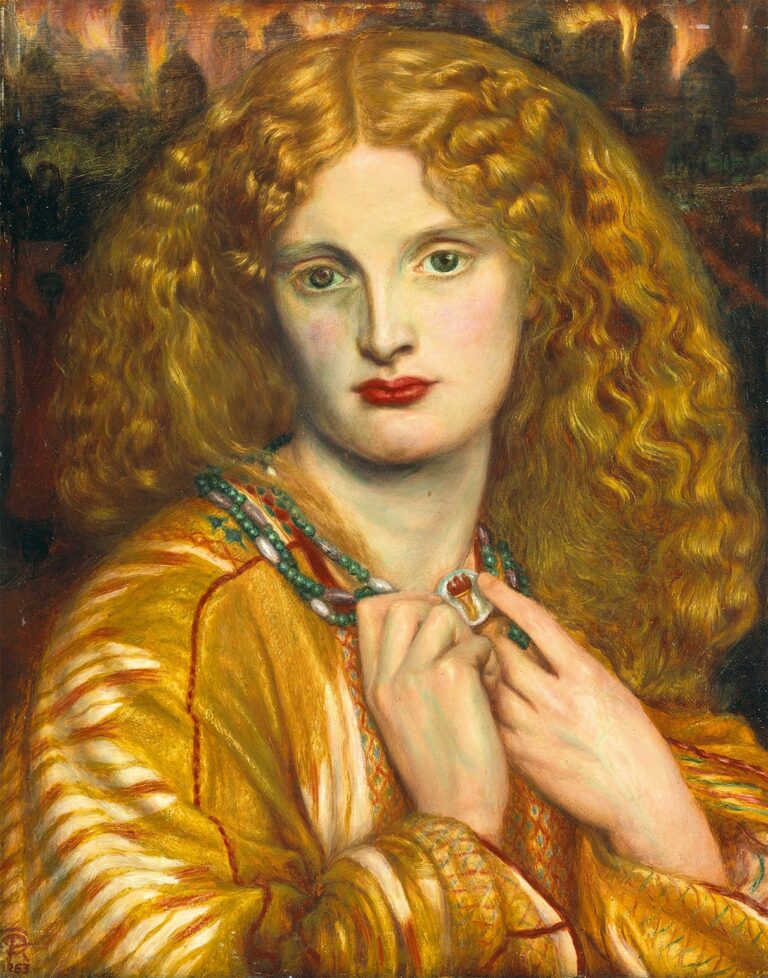 Bild: «Helen of Troy» von Dante Gabriel Rosetti, 1863 (Wikimedia Commons, zVg)