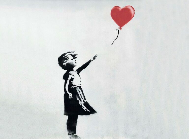 Bild: «Balloon Girl» von Banksy, 2006 (zVg)