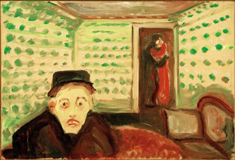 Bild: «Sjalusi» von Edvard Munch, um 1907 (zVg)